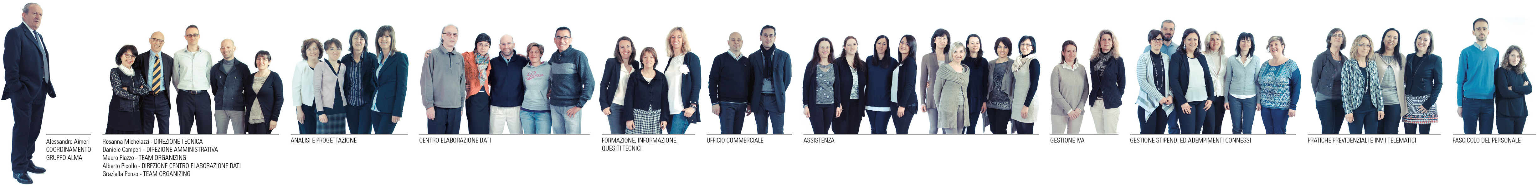 Lo staff di Alma Centro Servizi